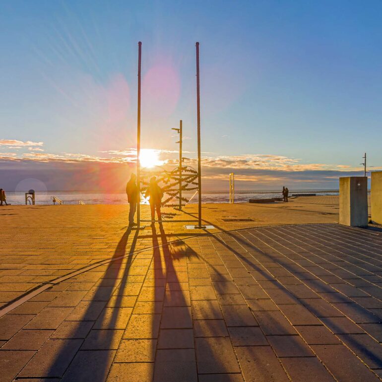 Büsum im Winter